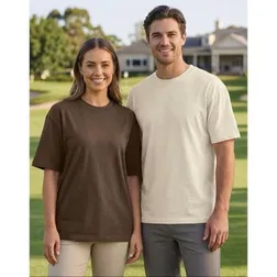 Oversized Heavy Cotton Jersey Tee UPF 50