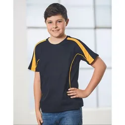 TrueDry Cotton Back Micromesh Kids Sports Tee