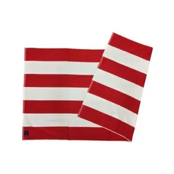 Oversized Striped Terry Towelling Pool Towels