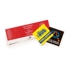 Full Colour Vinyl Stickers With Artwork Printing
