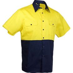 150gsm Cotton Short Sleeve Safety Shirt