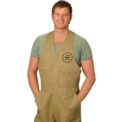 WA02 Action Back Branded Work Wear Overalls