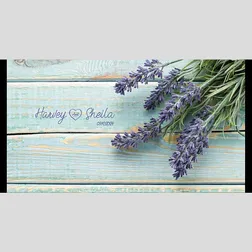 Lavender Floral Neoprene Stubby Holders