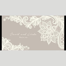 Floral Pattern Neoprene Stubby Holders for Weddings