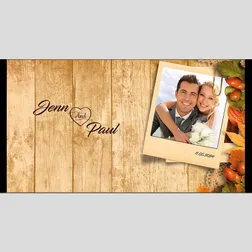 Full Colour Wedding Photo Frame Neoprene Stubby Holders