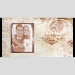Vintage Photo Frame Wedding Neoprene Stubby Holders