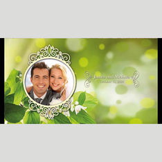 Neoprene Wedding Stubby Holders With Photo Frames
