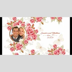 Wedding Neoprene Stubby Holders Photo Frame Design
