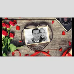 Heart Photo Frame Neoprene Stubby Holders