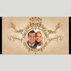 Neoprene Stubby Holders Full Colour Golden Crest Wedding Theme