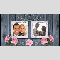 Wedding Photo Frame Neoprene Stubby Holders