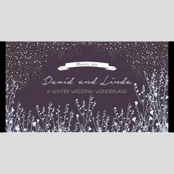 WD40 Winter Wedding Wedding Stubby Holders