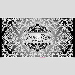 Monochrome Neoprene Stubby Holders With Names