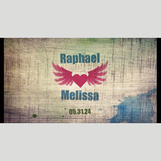 Wedding Stubby Holders with Heart Wings Design