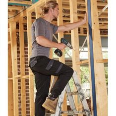 Mens Stretch Cotton Spandex Cargo Workwear Pants