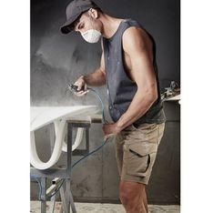 Streetworx Sleeveless Cotton Tee UPF Rated Modern Fit