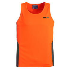 Unisex Moisture Wicking Polyester Hi-Vis Singlets