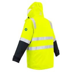 ZJ532 4 In 1 Work High Vis Jackets With Reflective Tape
