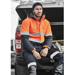 Antarctic Hi Vis Softshell Jacket with Reflective Tape