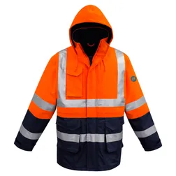 ZJ900 Arc Rated Anti-Static Branded High Visibility Jackets With Reflective Tape