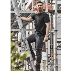 Mens Streetworx Stretch Twill Trousers Terry Lined UPF Rated