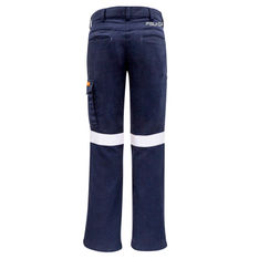 Ladies Fire Resistant Modacrylic Cargo Pants With Reflective Tape