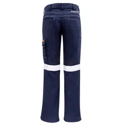 ZP522 Ladies Cargo Branded Workwear Pants With Reflective Tape