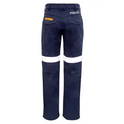 ZP523 Traditional Style Logo Work Wear Pants With Reflective Tape