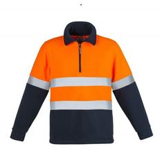 Hi Vis Half Zip Anti Pill Polar Fleece Pullover