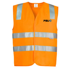 Day Night Polyester Safety Vests Velcro