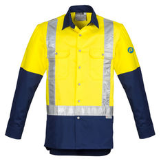 Shoulder Reflective Tape Hi-Vis Long Sleeve Shirt