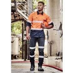 145gsm Cotton Ripstop Cooling Ventilated Work Shirts
