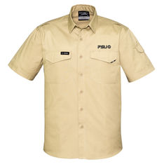 Rugged Cooling Cotton Ripstop Mens Shirt UPF 50