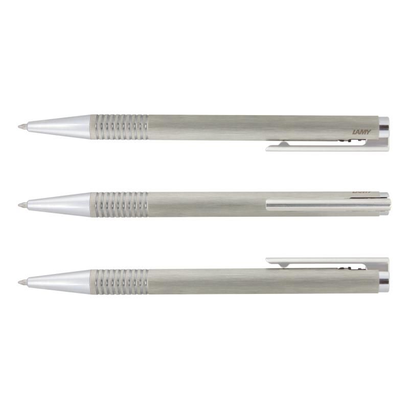Pen Brushed Silver