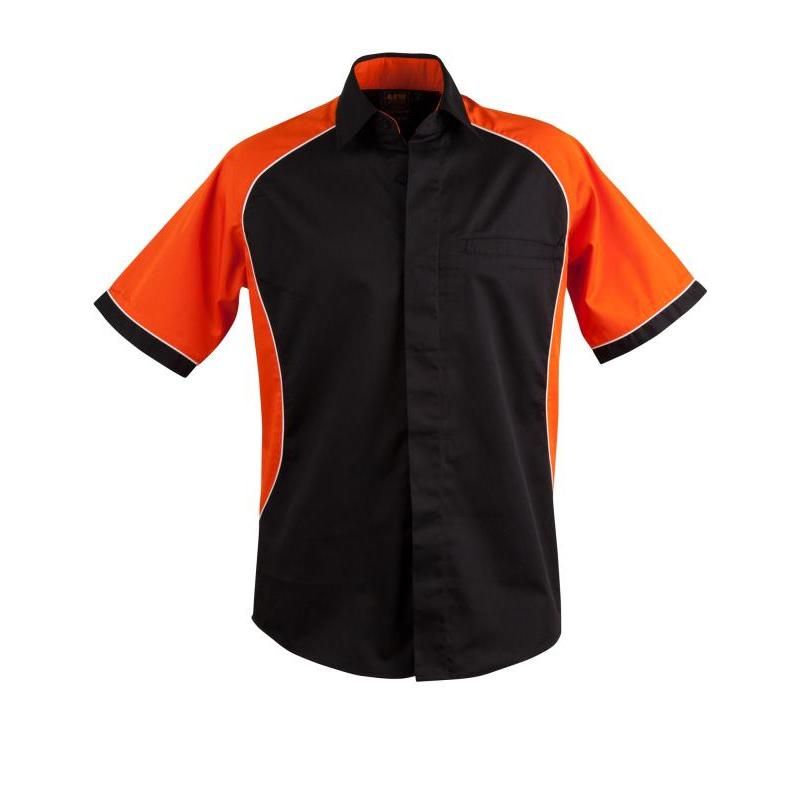 Black / White / Orange