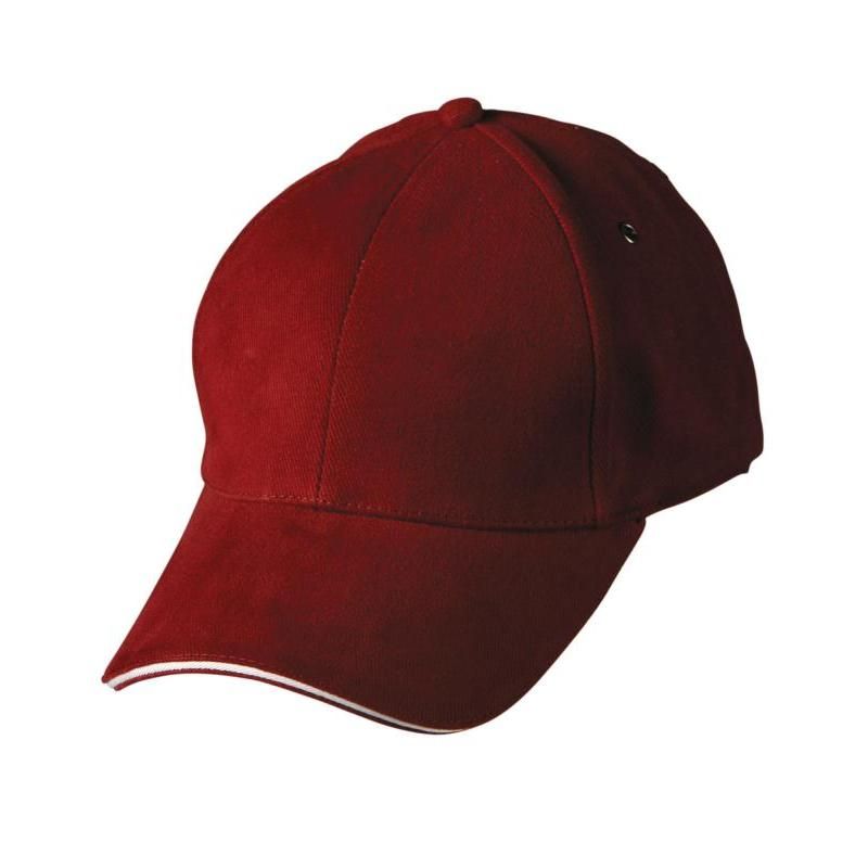 Maroon / White