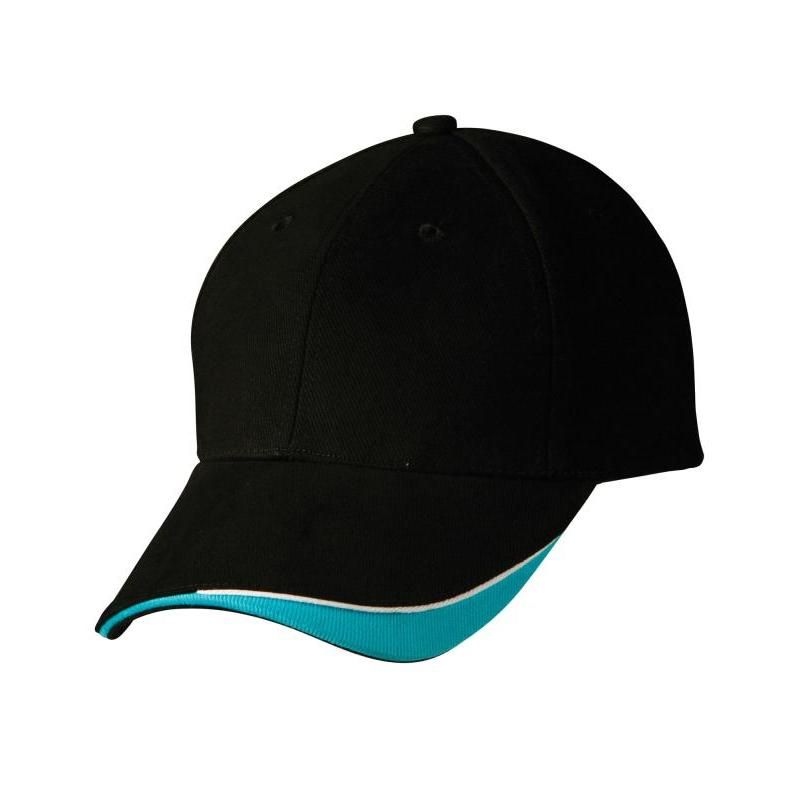 Black / White / Teal