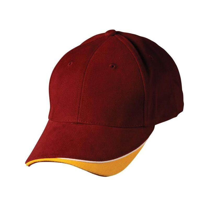 Maroon / White / Gold