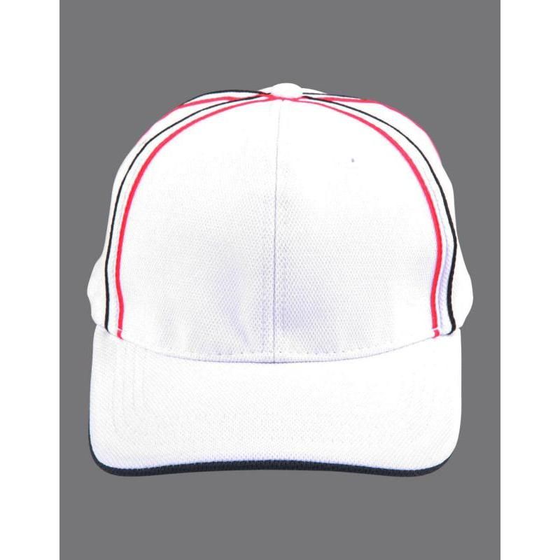 White / Navy / Red