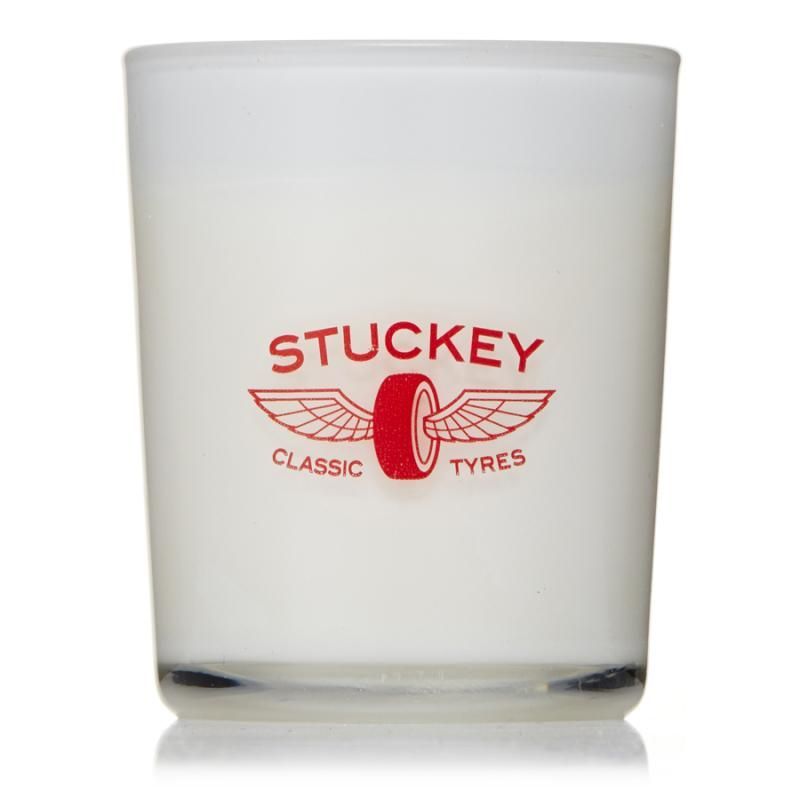 White in Clear Glass