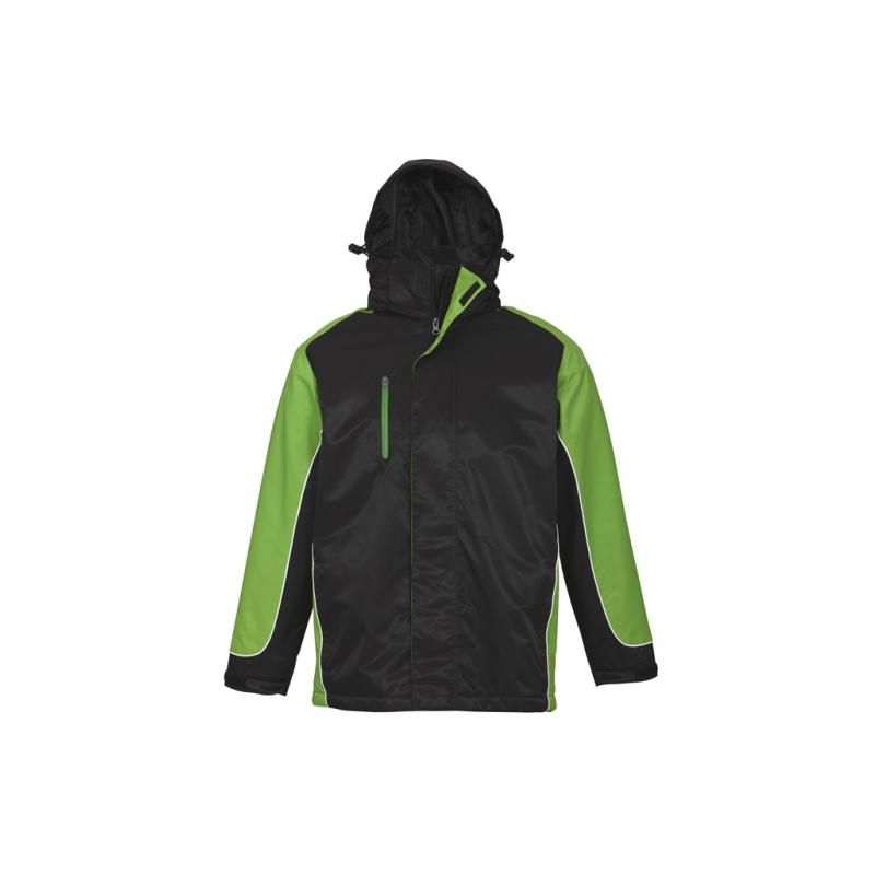 Black/Green/White