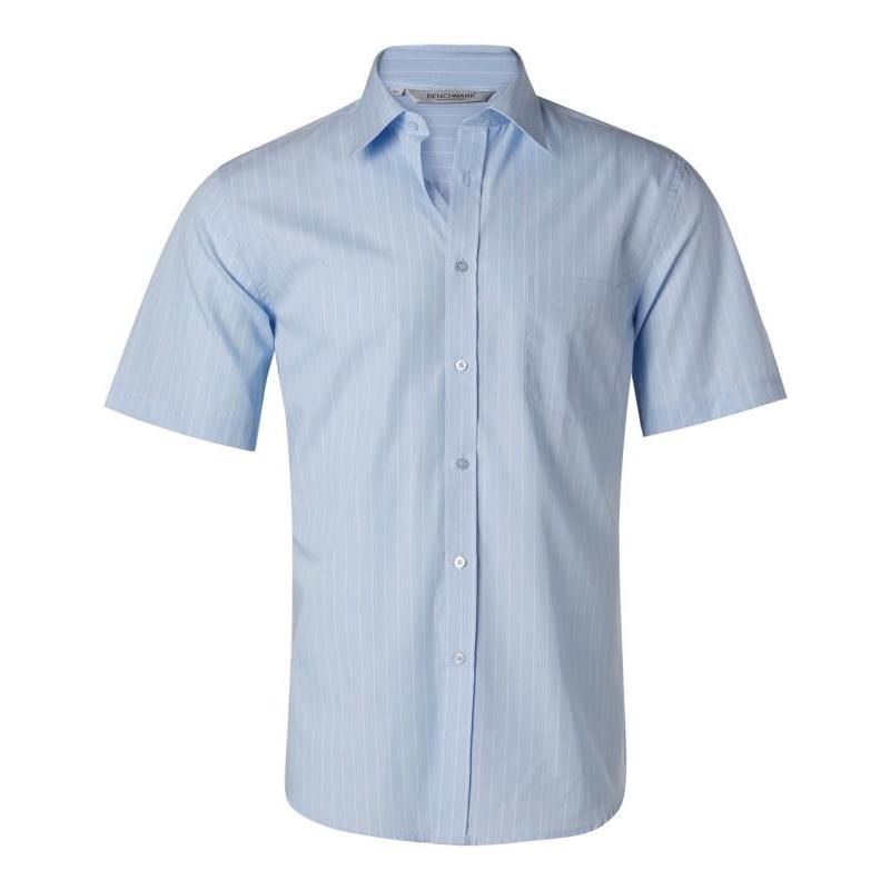 Blue Chambray / White