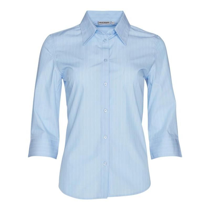 Blue Chambray / White