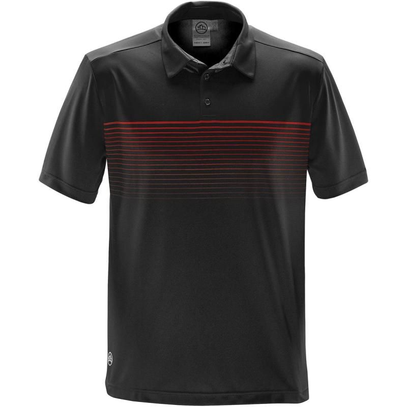 Black/Bright Red