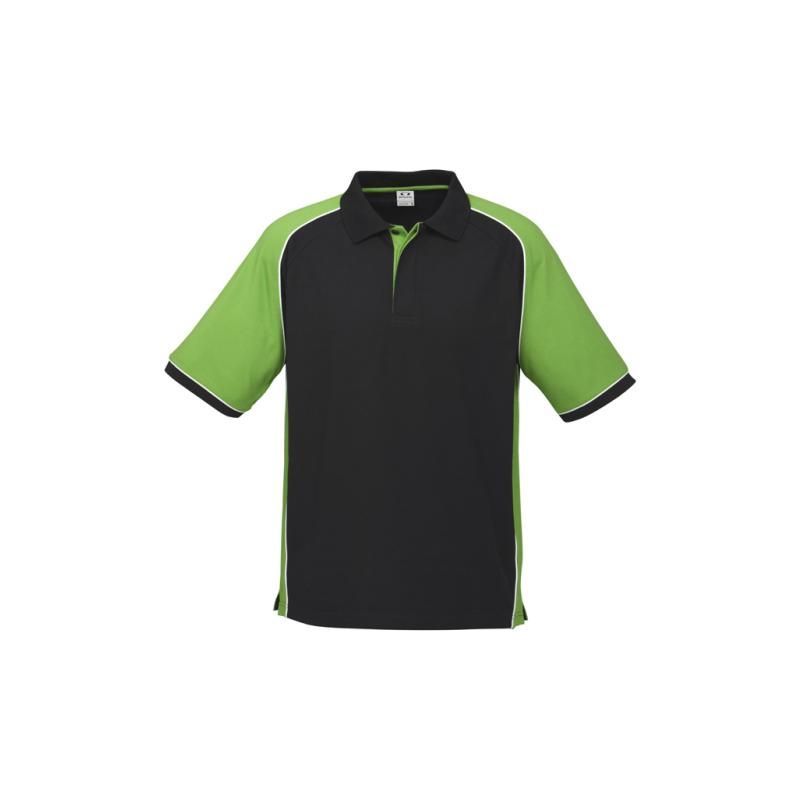 Black/Green/White