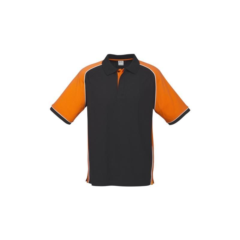 Black/Orange/White