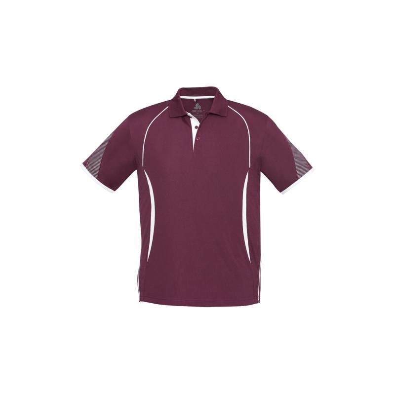 Maroon/White