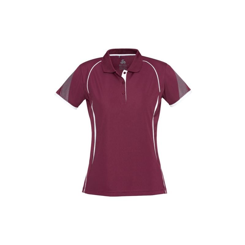 Maroon/White