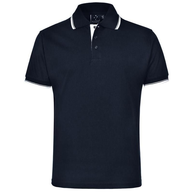 Navy / White