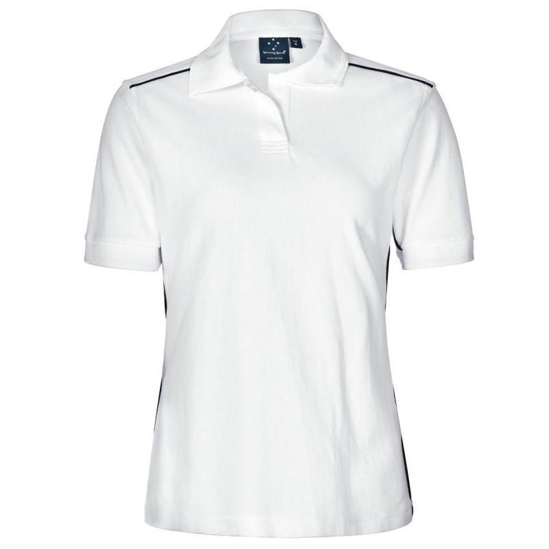 White / Navy